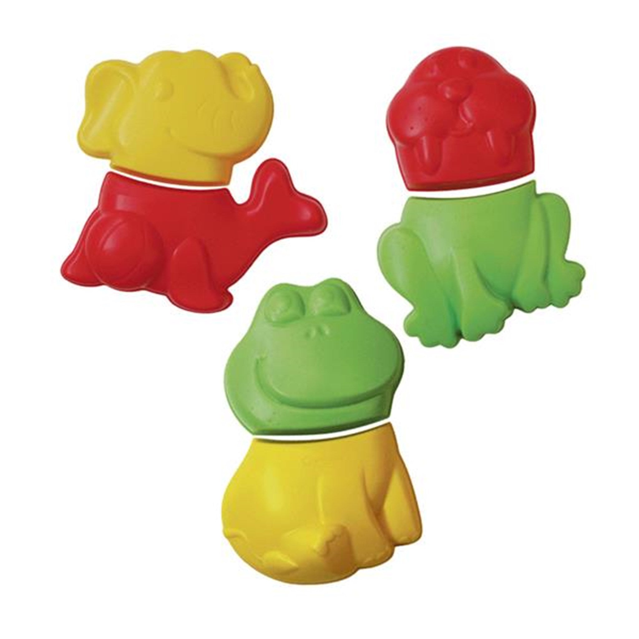 Spielstabil Sand Forms Silly Animals Frog