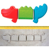 Spielstabil Sand Moulds Crazy Animals Crocodile