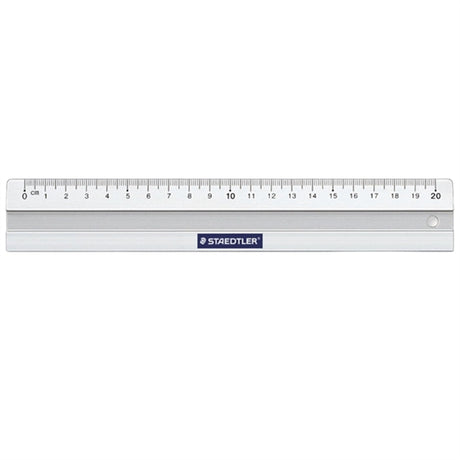 Staedtler Ruler Aluminum 20 cm