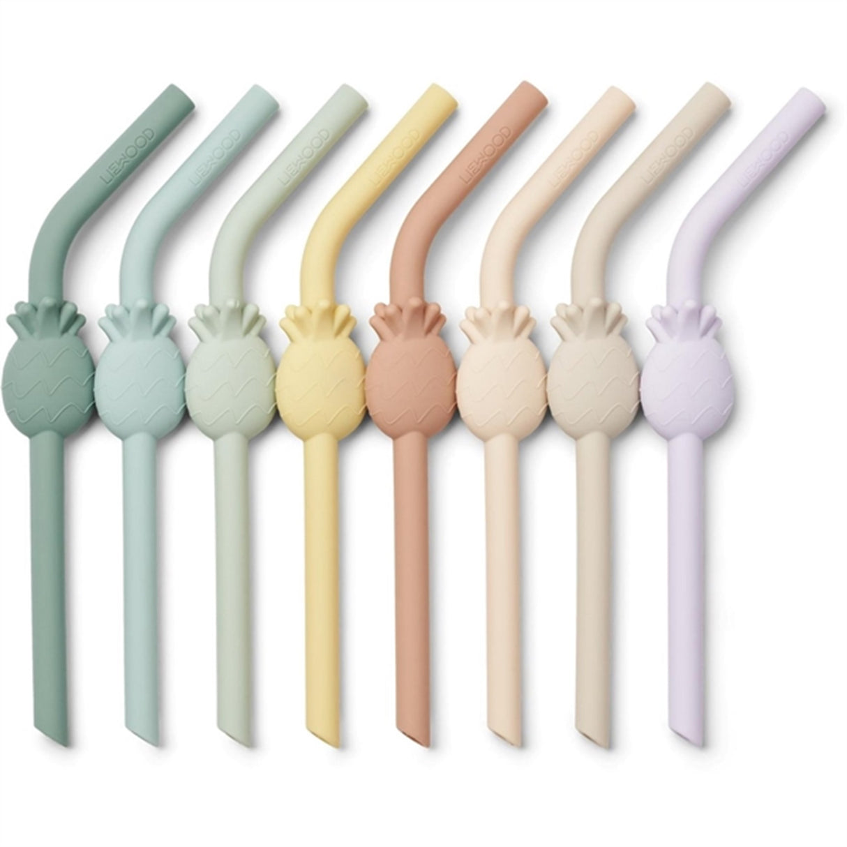 Liewood Billson Straw 8-Pack Pale Tuscany Multi Mix