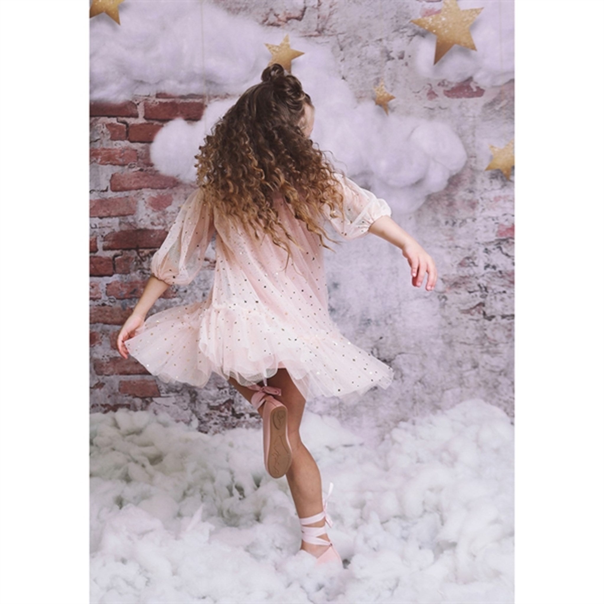 Dolly by Le Petit Tom Empress Tulle Dress Ballet Pink – Luksusbaby COM