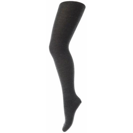 MP Cotton Plain Tights Dark Grey Melange