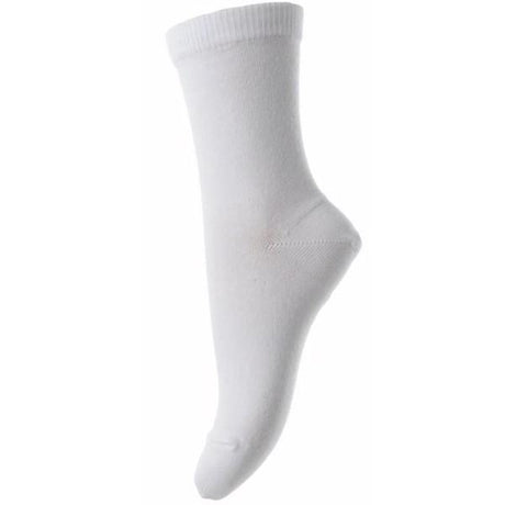 MP Cotton Plain Socks White