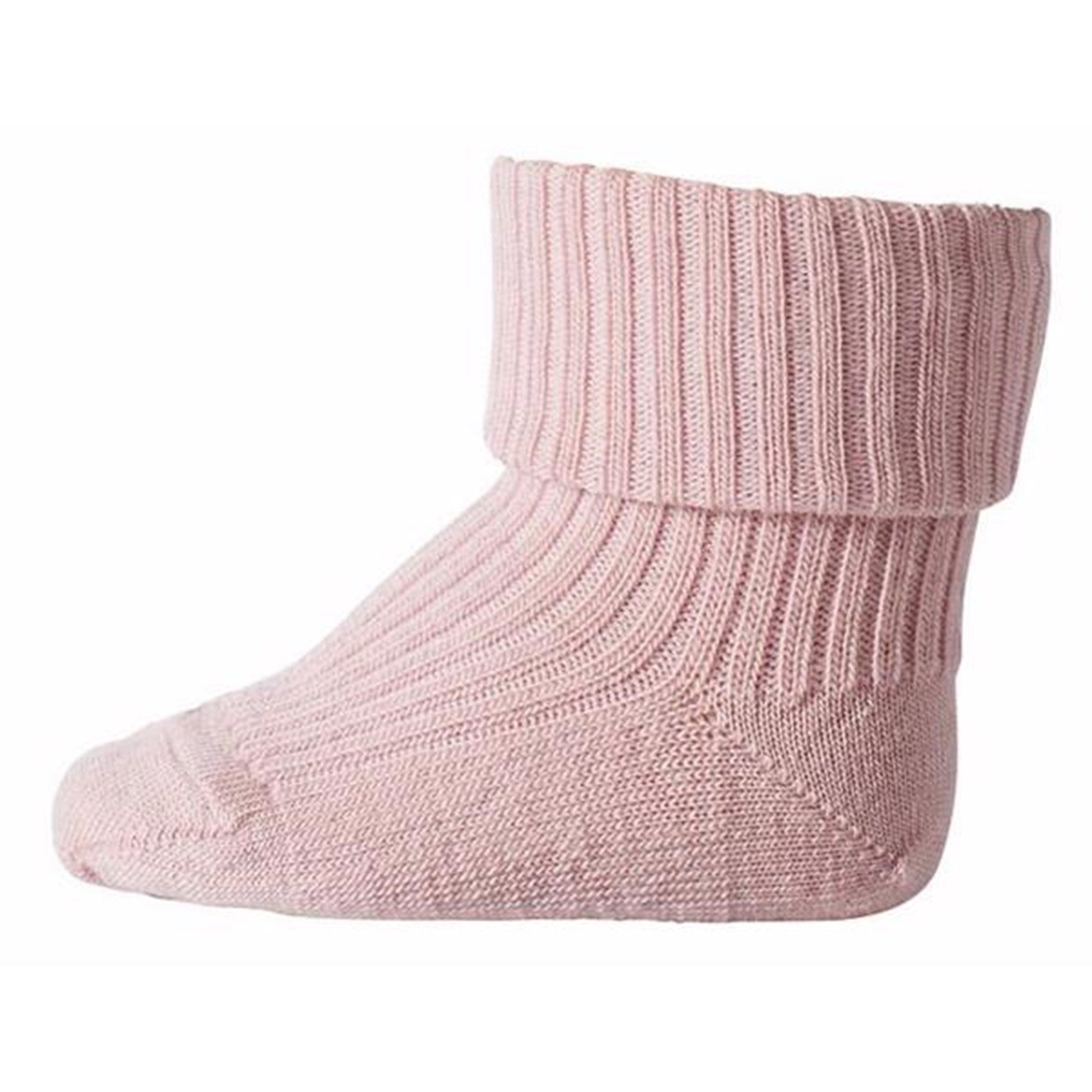 MP Wool Socks Rib Dusty Pink