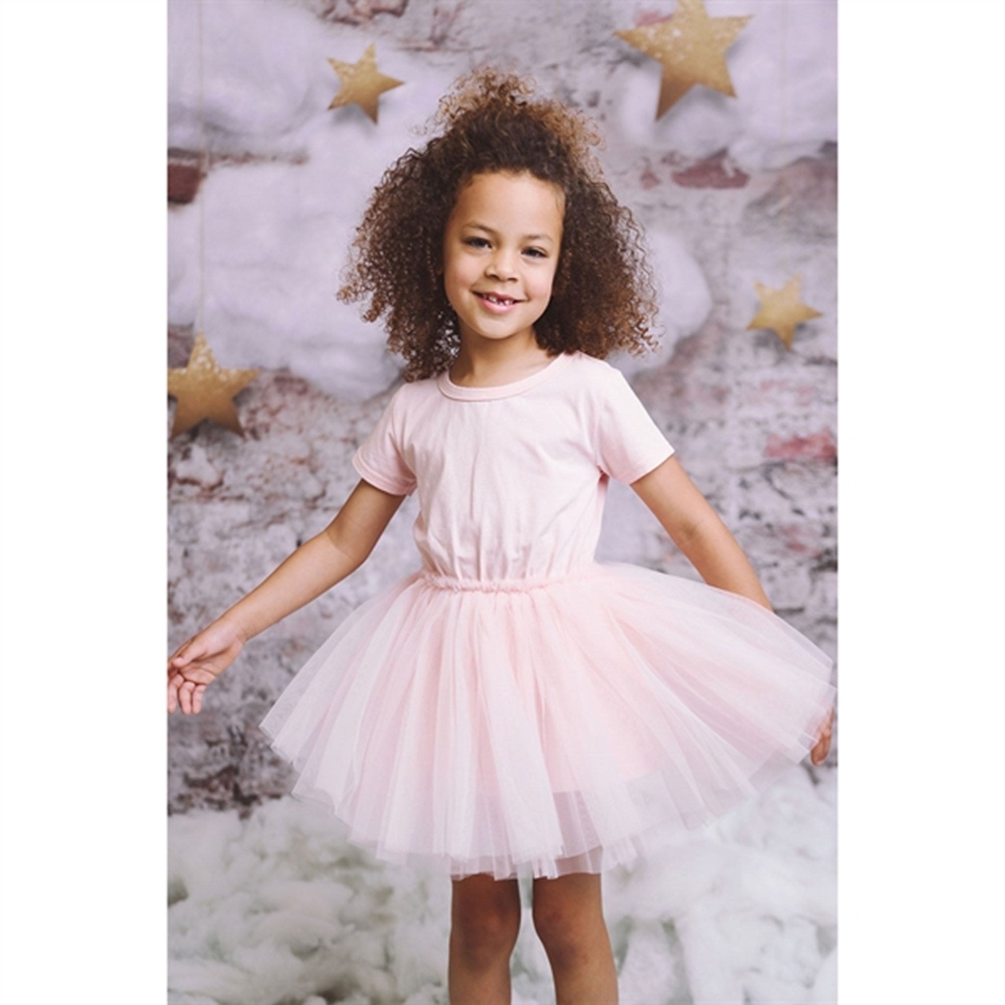 Dolly by Le Petit Tom Tutully T-Shirt Tutu Dress Pink