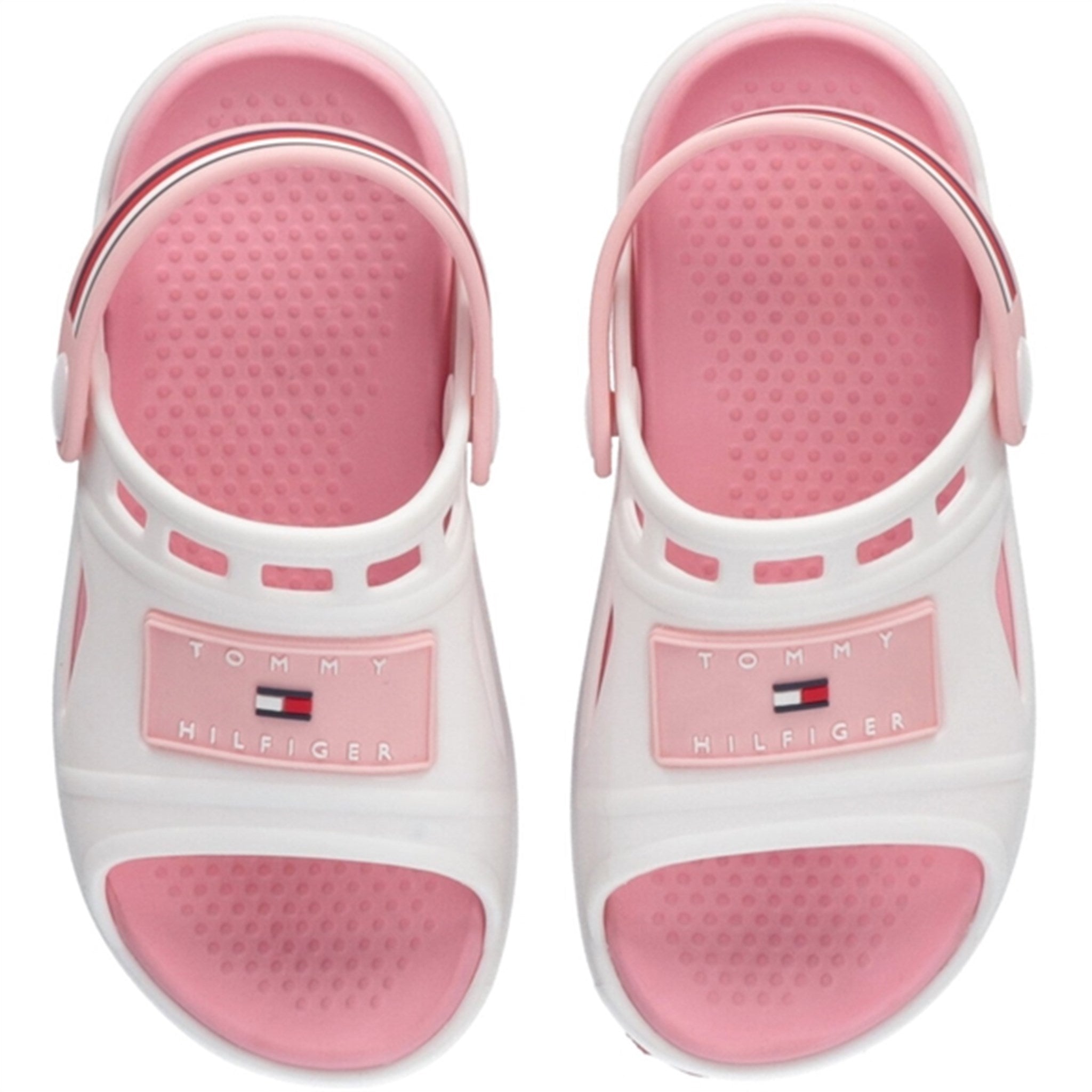 Tommy Hilfiger Comfy Sandal White/Pink 4