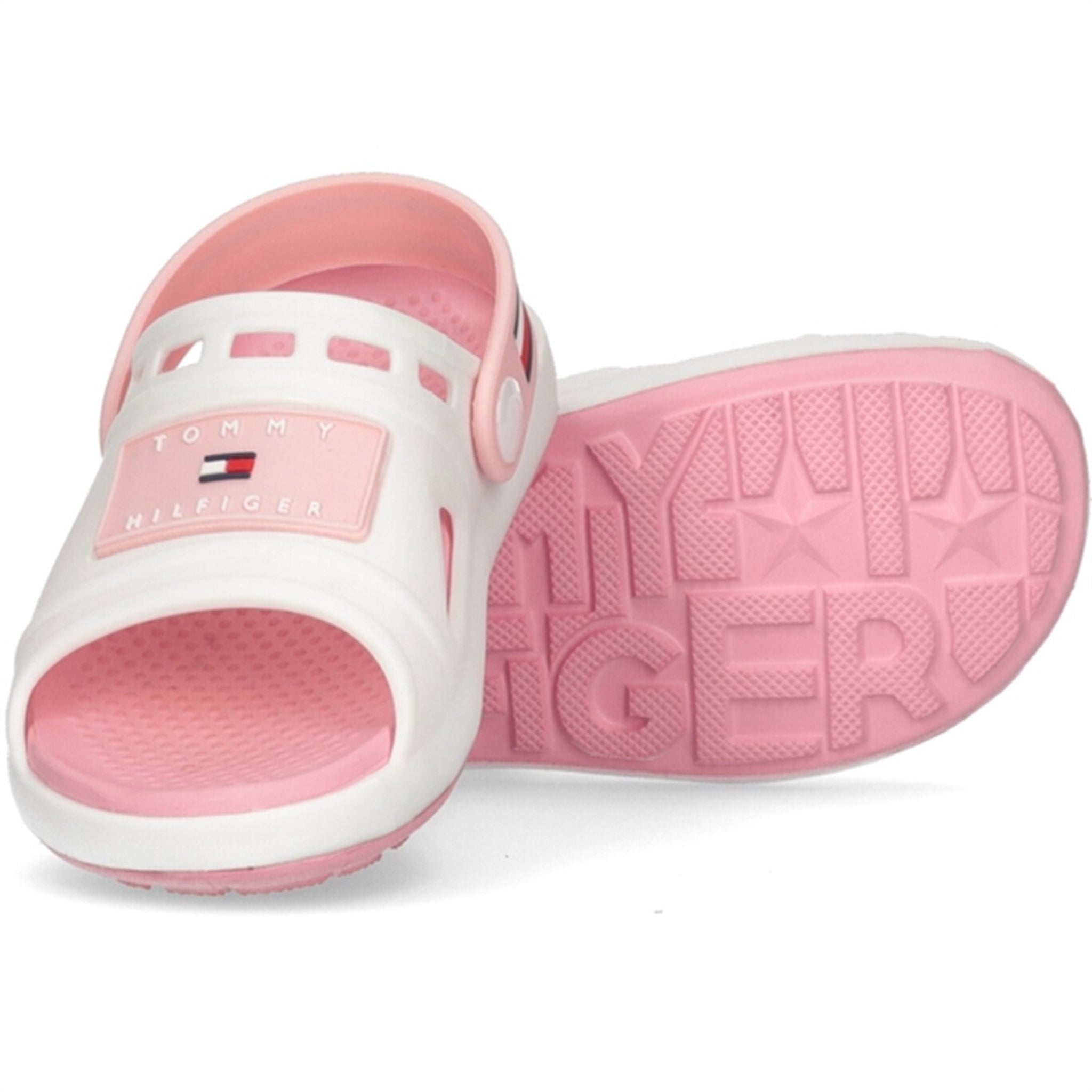 Tommy Hilfiger Comfy Sandal White/Pink