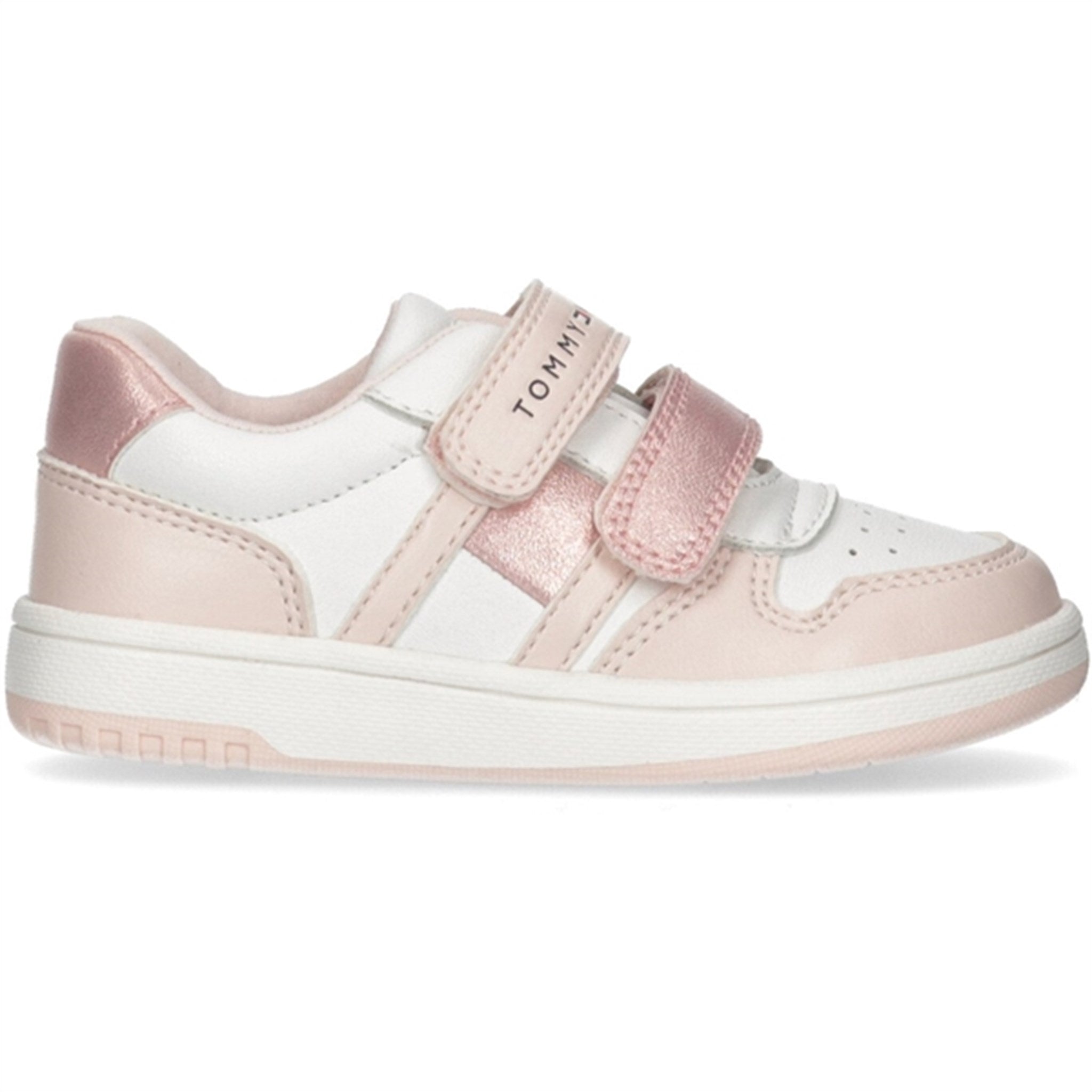 Tommy Hilfiger Low Cut Velcro Sneakers Pink/White 4