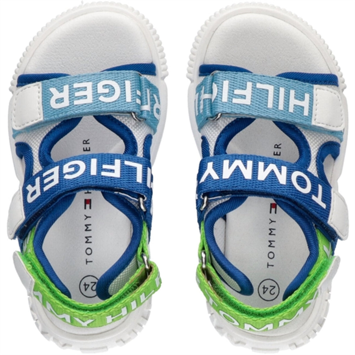 Tommy Hilfiger Logo Velcro Sandal White/Multi 5