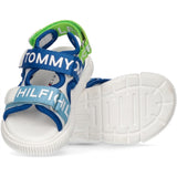 Tommy Hilfiger Logo Velcro Sandal White/Multi