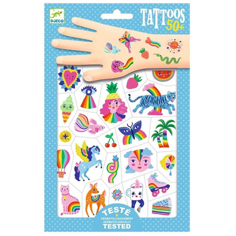 Djeco Tattoos Rainbows