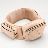 Tushbaby V2 Hip Carrier Vegan Leather Sand 2