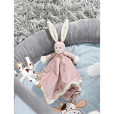 Teddykompaniet Diinglisar Soother Bunny Dusty Rose