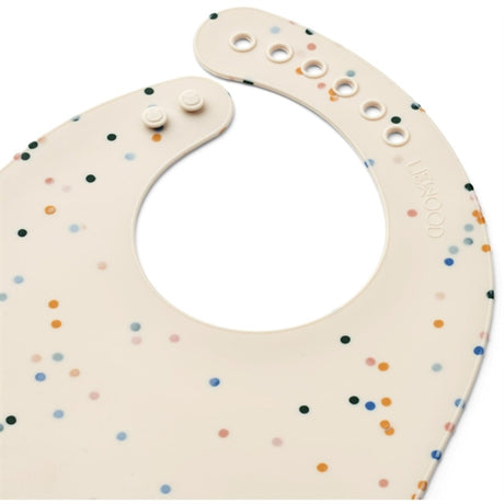 Liewood Tilda Bib 2-Pack Splash Dots Sea 2