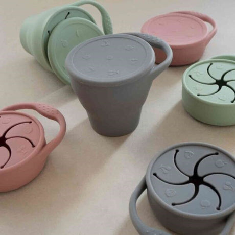Tiny Tot Snack Cup Grey