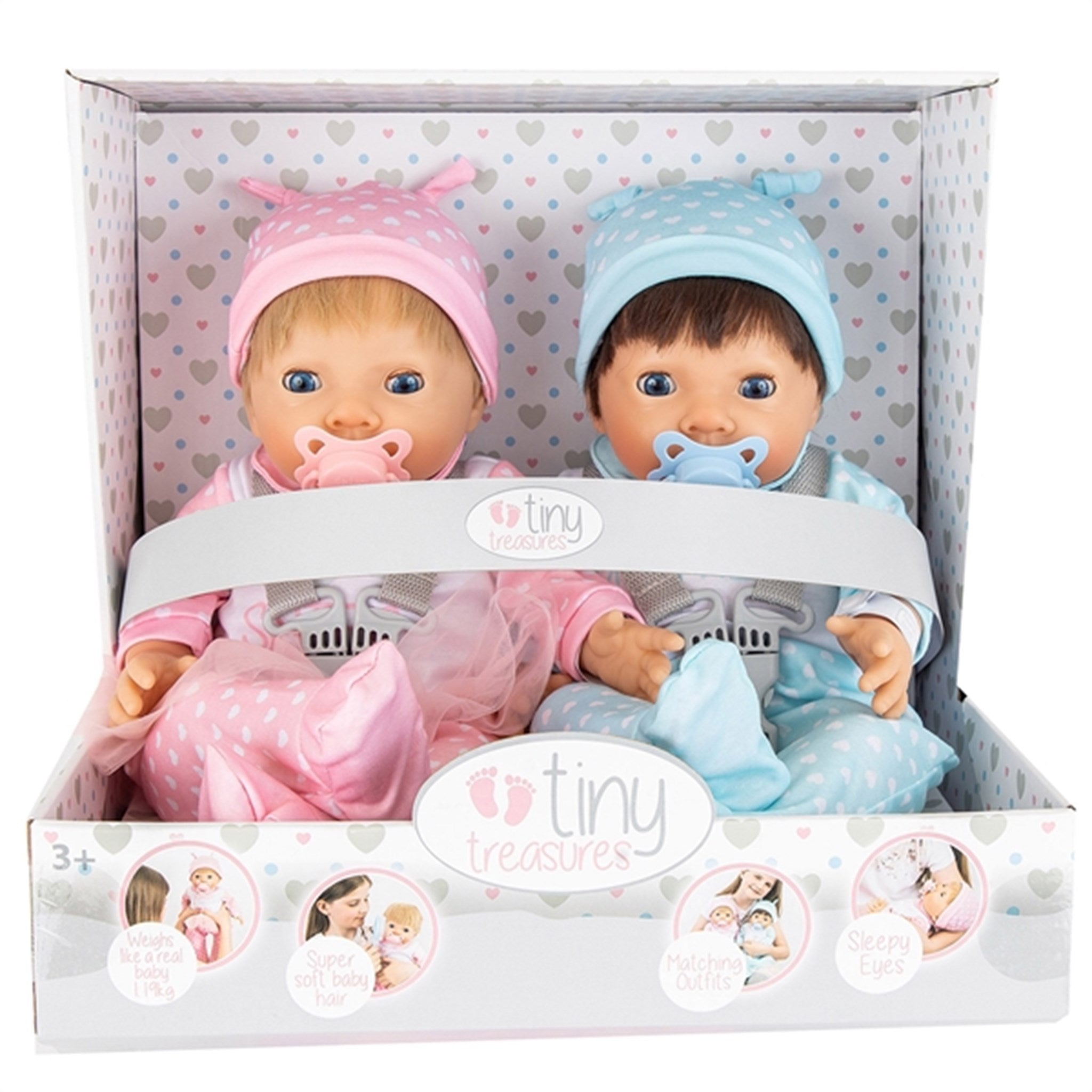 American cheapest girl bitty baby twins in the woods outfit set