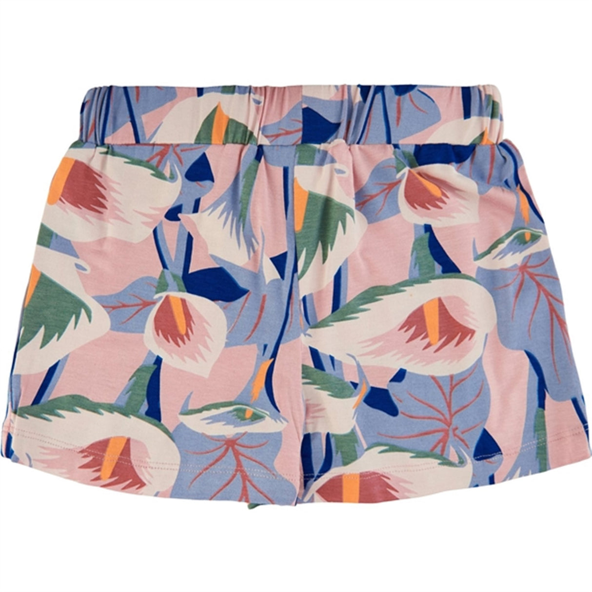 THE NEW Peach Beige Flower AOP Gwyneth Shorts 5