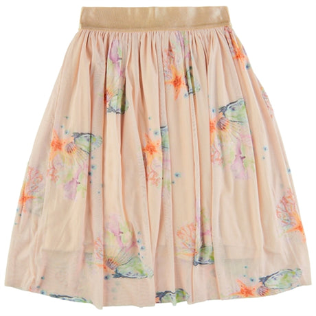 THE NEW White Swan Coral AOP Gigi Skirt