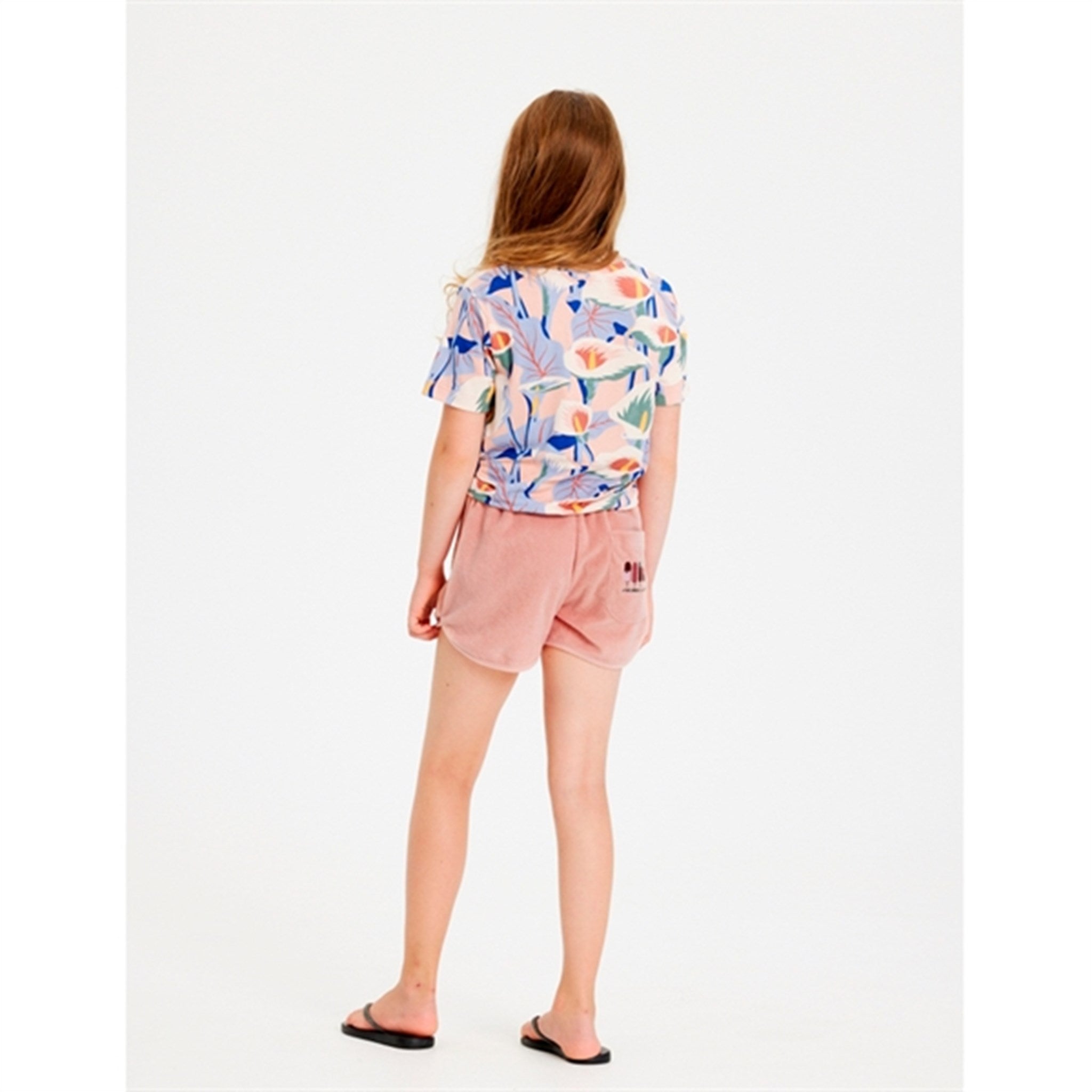 THE NEW Peach Beige Gladys Terry Shorts 4