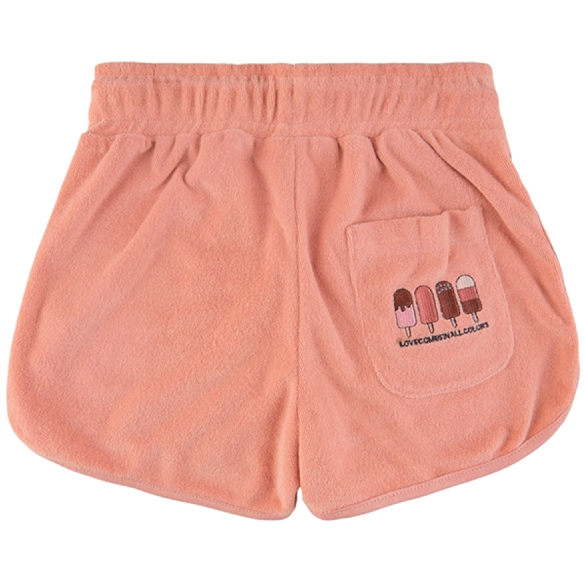 THE NEW Peach Beige Gladys Terry Shorts 5