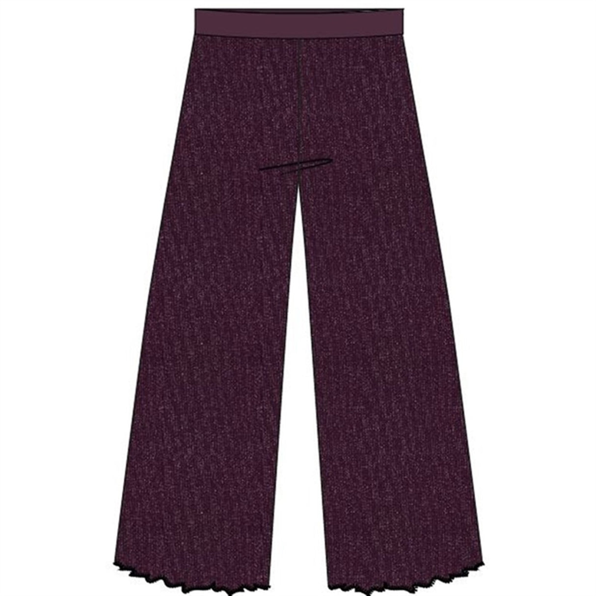 The New Rose Brown Farah Wide Pants