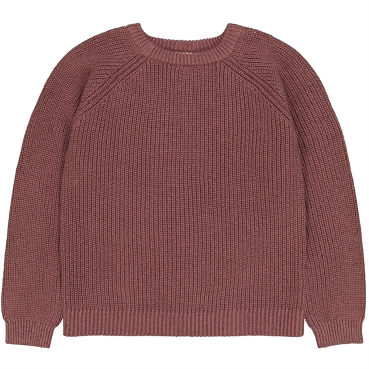 The New Rose Brown Heather Glitter Pullover