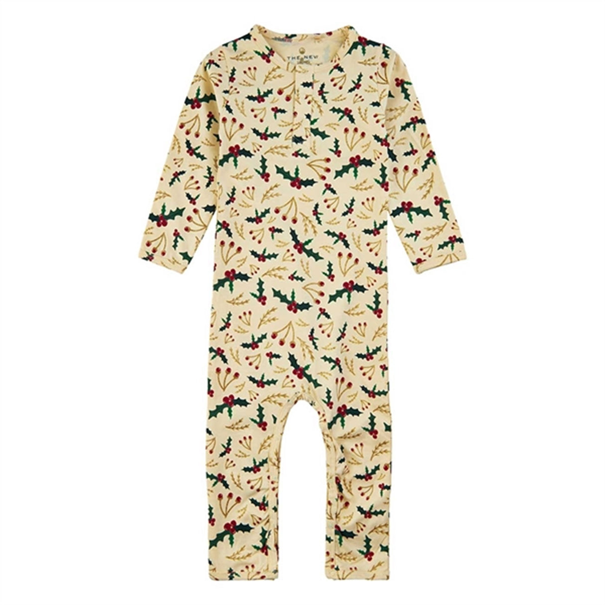 The New Siblings Mistel Aop Holiday Jumpsuit