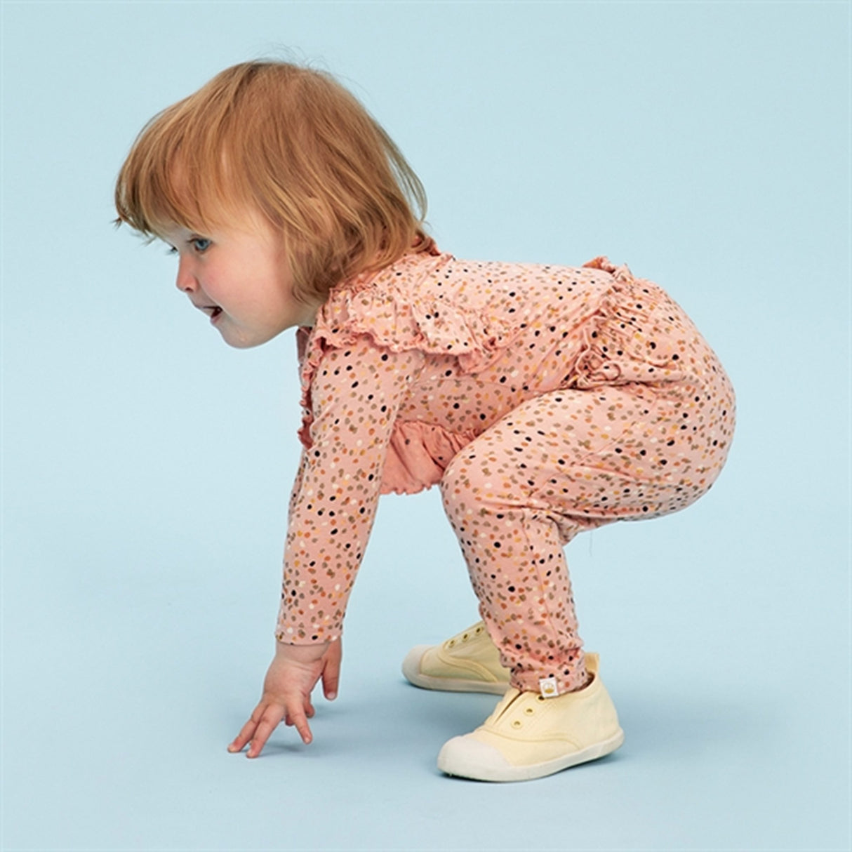 THE NEW Siblings Peach Beige Farla Leggings 3