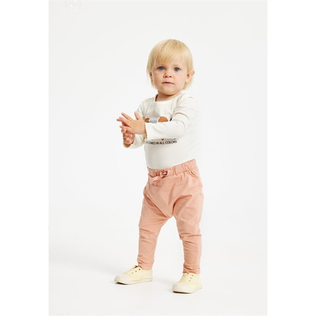 THE NEW Siblings Peach Beige Gullan Harem Pants 2