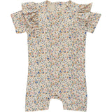 THE NEW Siblings White Swan Tiny Flower AOP Geraldine Jumpsuit