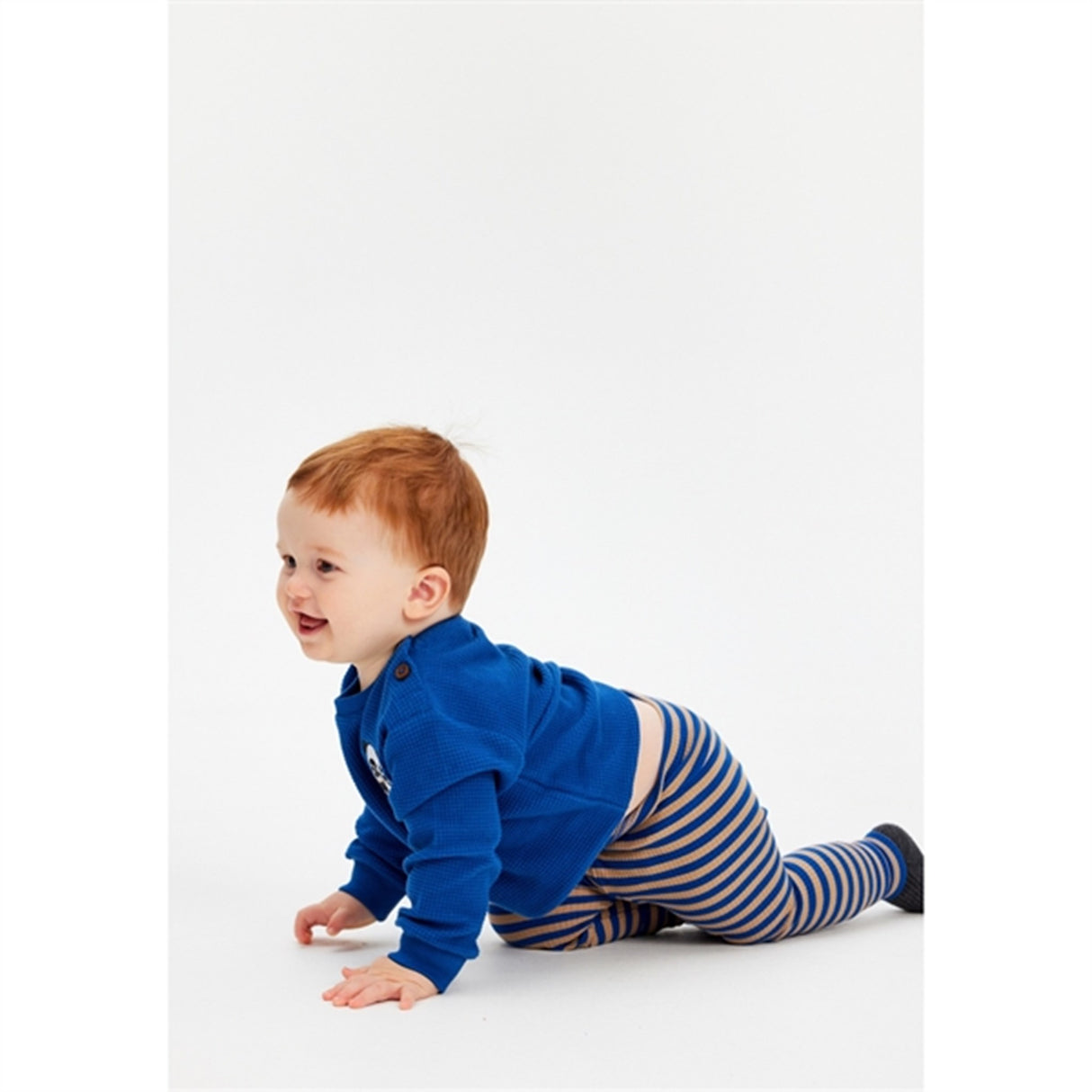 THE NEW Siblings Monaco Blue Finn Rib Leggings 3