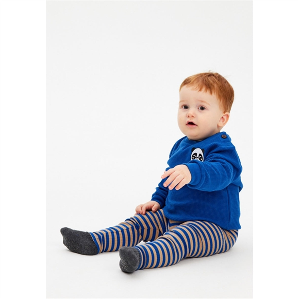 THE NEW Siblings Monaco Blue Finn Rib Leggings 4