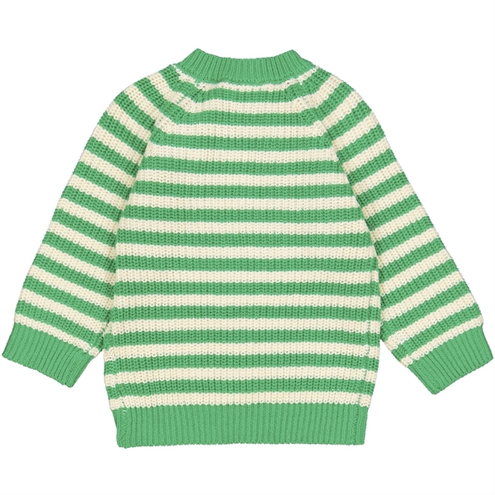 THE NEW Siblings Bright Green Ilfred Knit Pullover 5