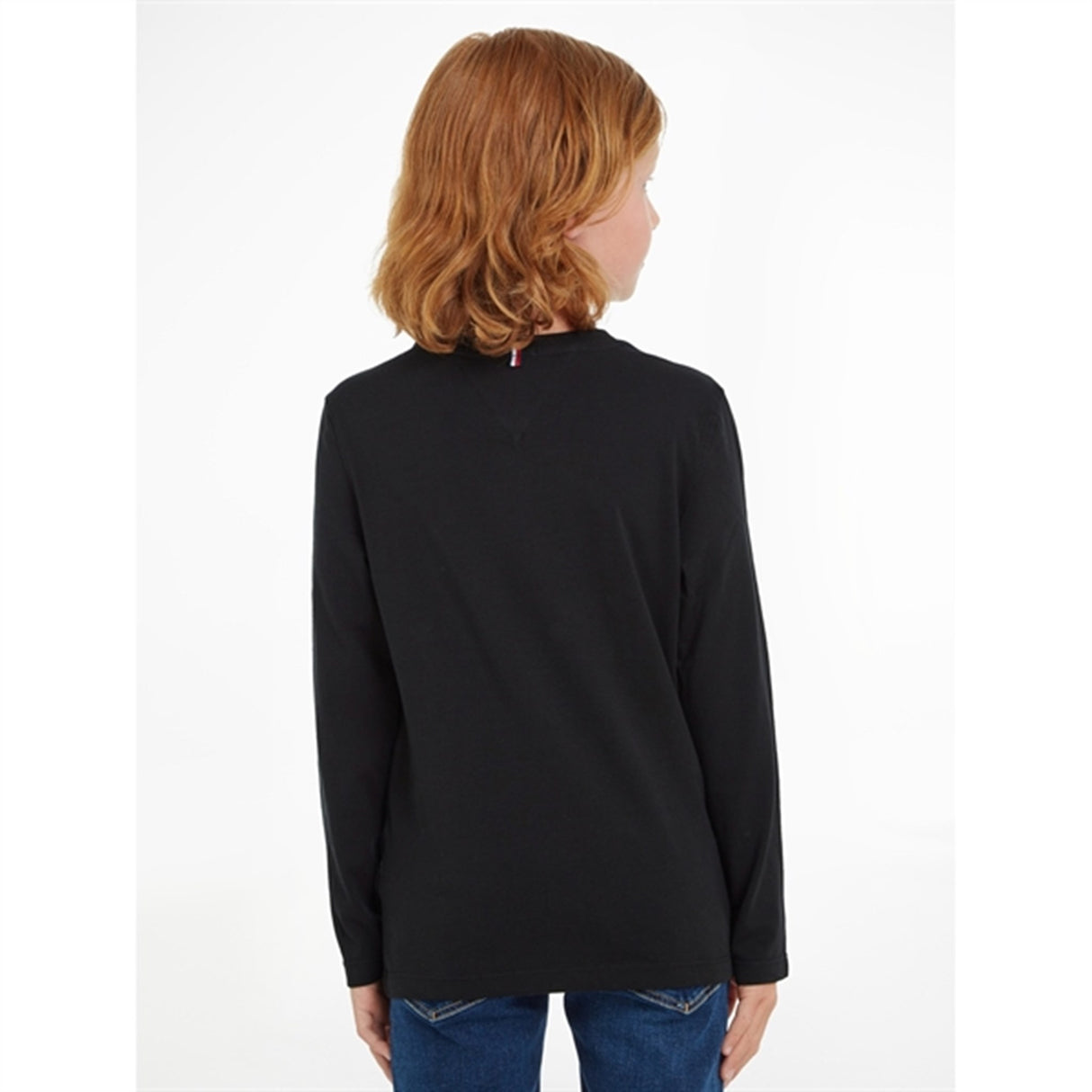 Tommy Hilfiger Boys Basic CN Blouse Meteorite