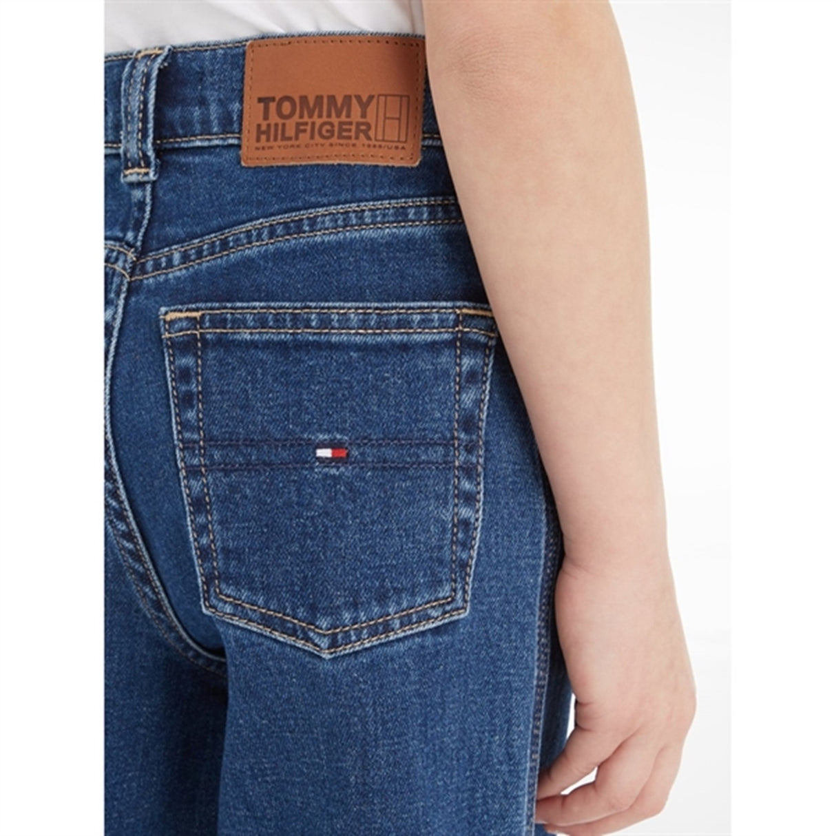 Tommy Hilfiger Mid Blue Wash Mabel Jeans Midblueclean