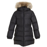 Tommy Hilfiger Long Waisted Down Jacket Black