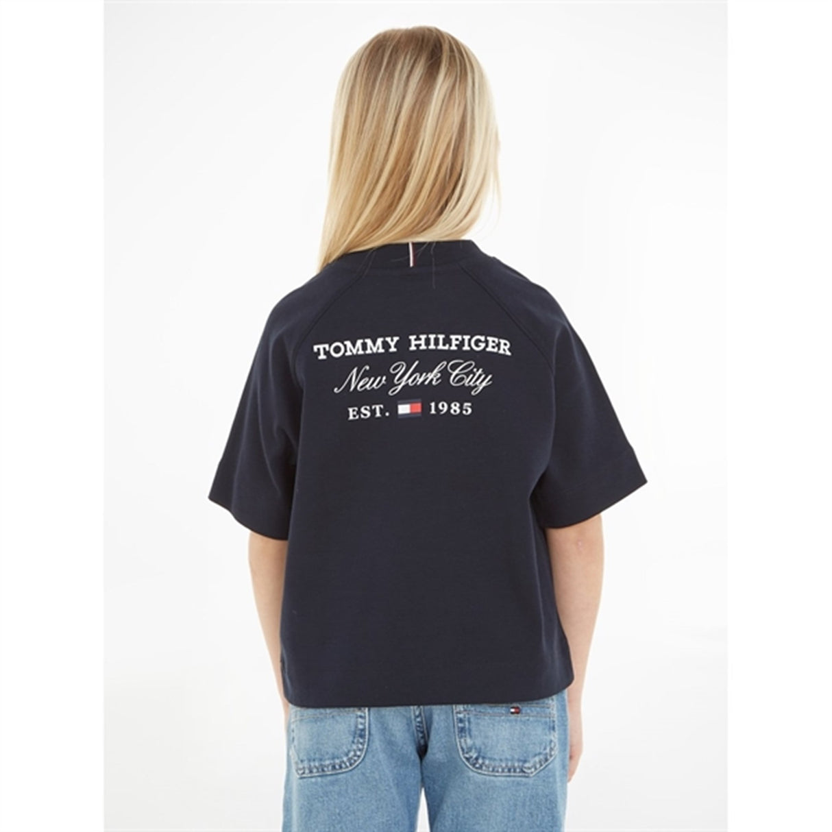 Tommy Hilfiger Script T-Shirt Desert Sky 3
