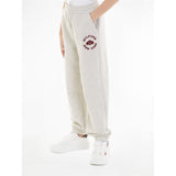 Tommy Hilfiger Crest Varsity Sweatpants New Light Grey Heather 2