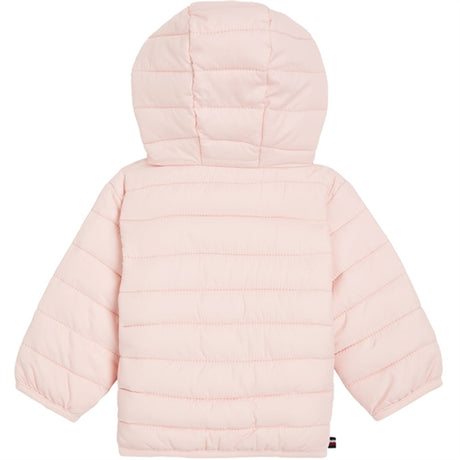 Tommy Hilfiger Baby Monotype Tape Puffer Jacket Pink Crystal 2