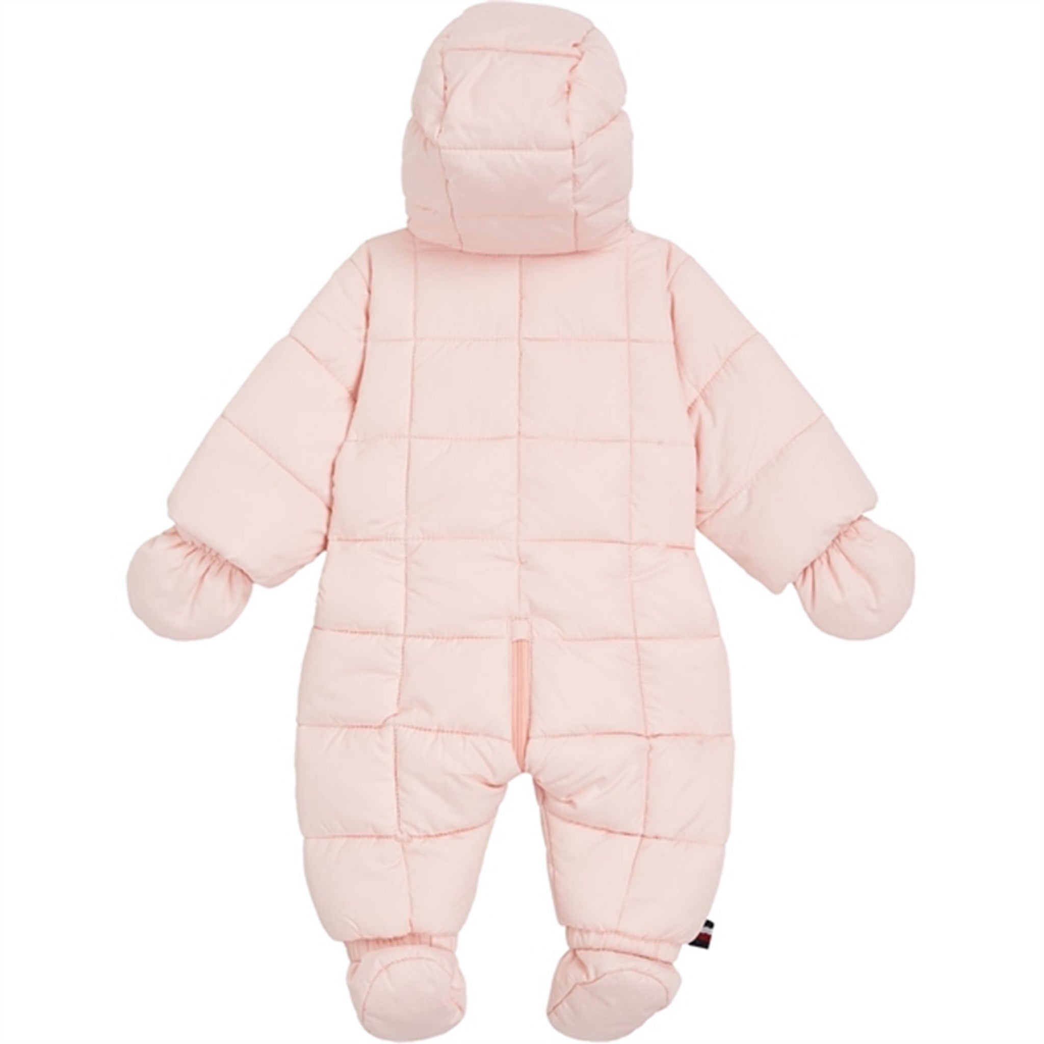 Tommy Hilfiger Baby Monotype Tape Ski Suit Pink Crystal 3