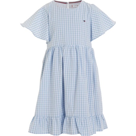 Tommy Hilfiger Gingham Dress Breezy Blue Check