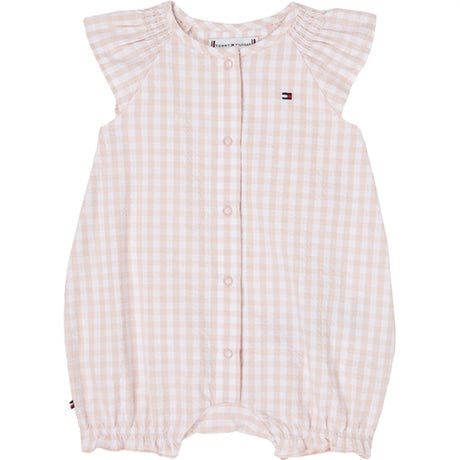 Tommy Hilfiger Baby Ruffle Gingham Sommersuit White / Pink Check