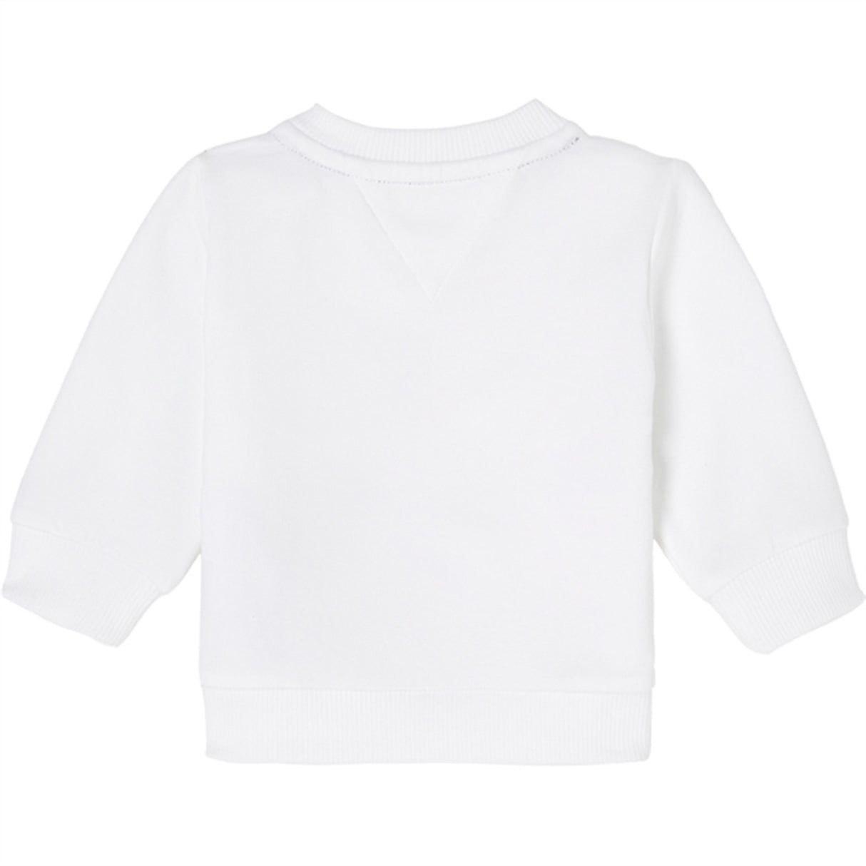 Tommy Hilfiger Baby Gingham Flag Sweatshirt White 3