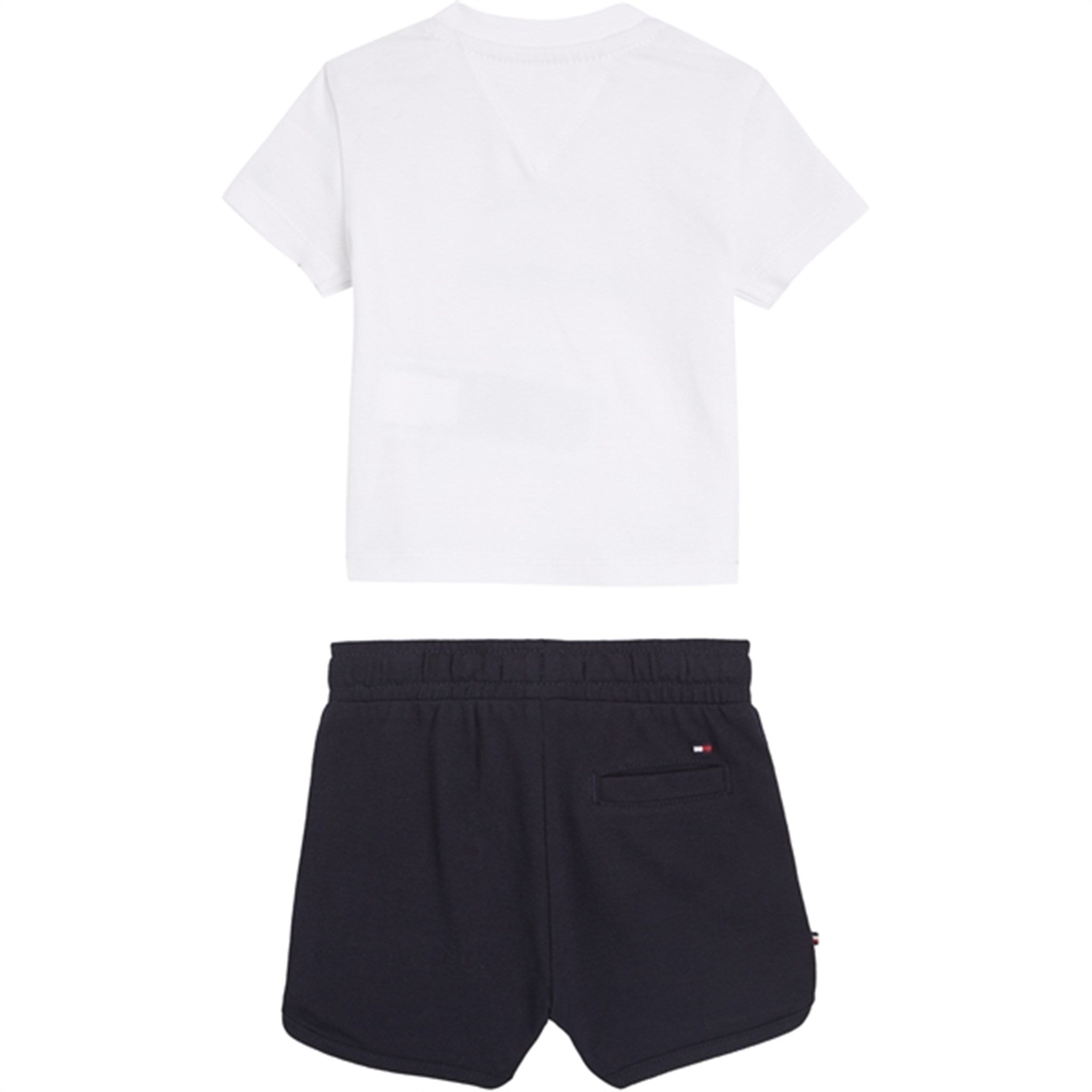 Tommy Hilfiger Baby Th Logo Shorts Set White 3