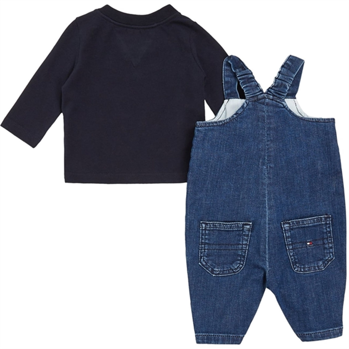 Tommy Hilfiger Baby Dungaree Set Desert Sky 3