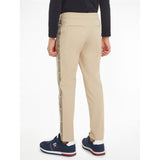 Tommy Hilfiger Monotype Tape Pull On Pants White Clay 5