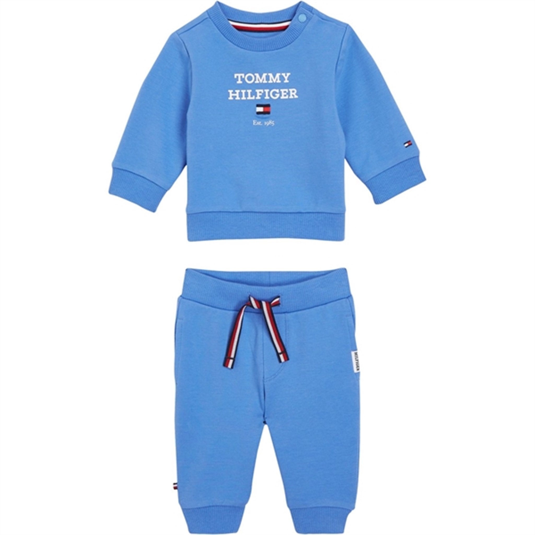 Tommy Hilfiger Baby Th Logo Set Blue Spell