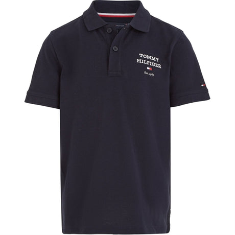 Tommy Hilfiger Th Logo SS Polo Desert Sky