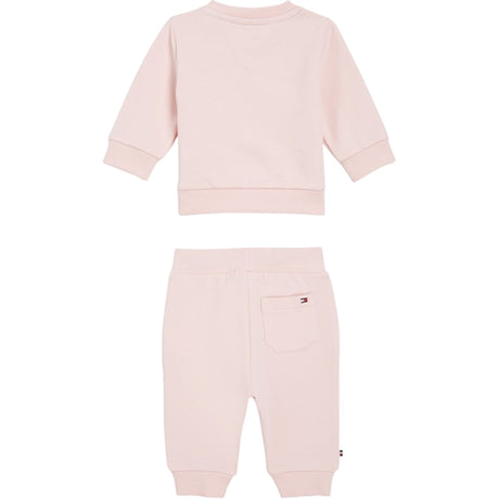 Tommy Hilfiger Baby Th Logo Set Whimsy Pink 2