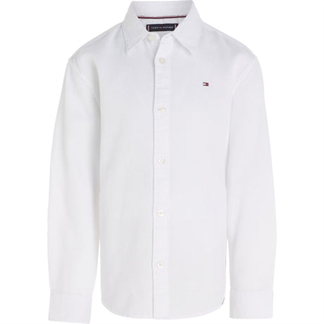 Tommy Hilfiger Solid Waffle Shirt White